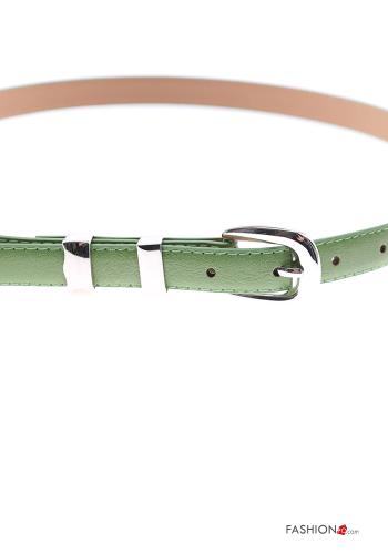 faux leather adjustable Belt - ph 2