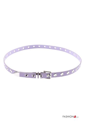 Cinturón imitación de cuero ajustable