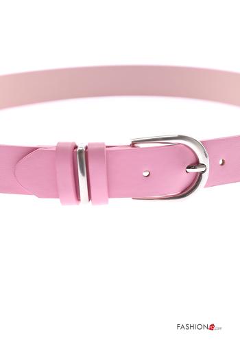 faux leather adjustable Belt - ph 2