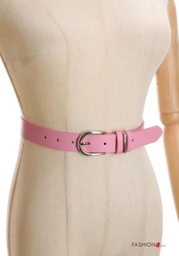 faux leather adjustable Belt - ph 4