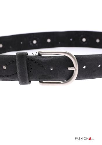 Cintura in Vera pelle con strass - ph 2