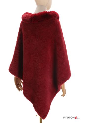 Poncho pelliccia sintetica - ph 2