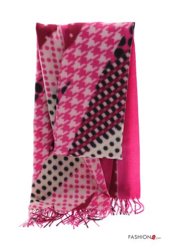 Sciarpa Fantasia mista con frange - ph 2