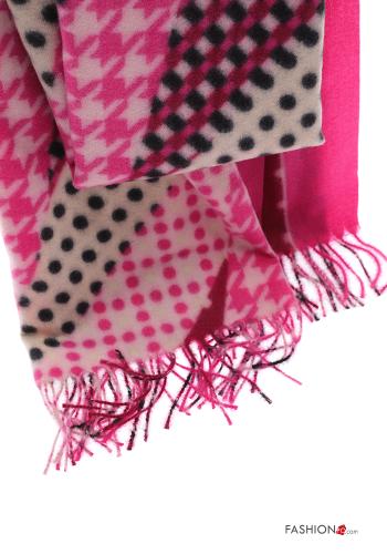 Sciarpa Fantasia mista con frange - ph 4