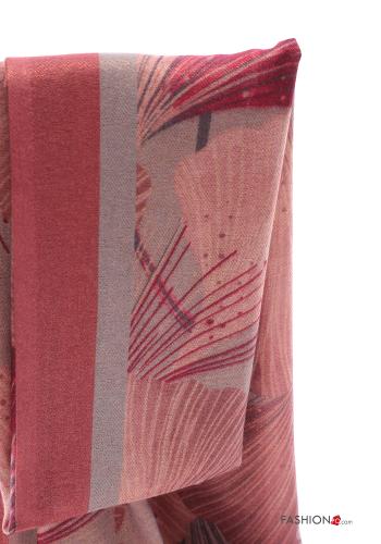 Abstrakte Muster Schal mit Fransen - ph 3