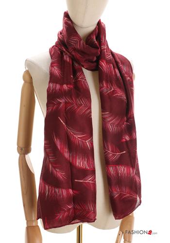 Leaf print Scarf - ph 1