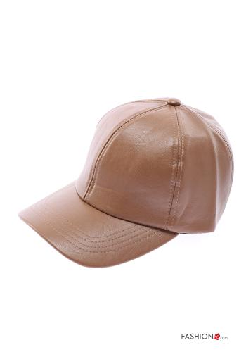 Bonnet faux cuir - ph 1