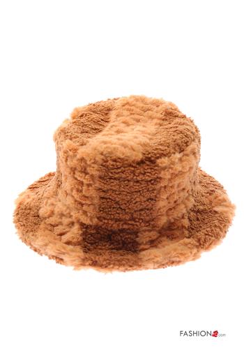 faux fur Hat with lining - ph 1