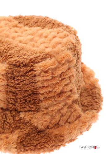 faux fur Hat with lining - ph 3