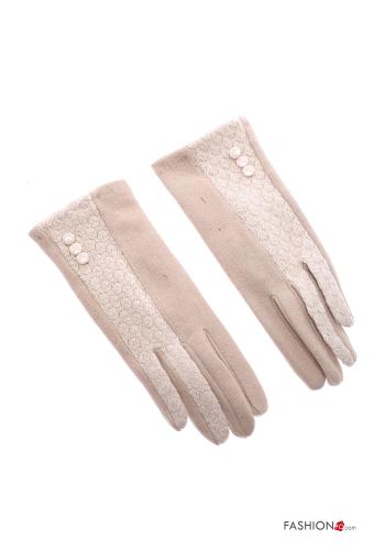 Guantes con botones