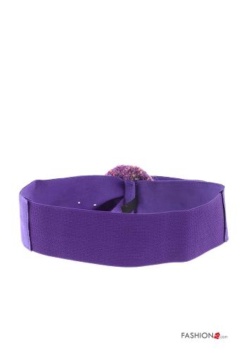 Cintura regolabile con strass con elastico - ph 2