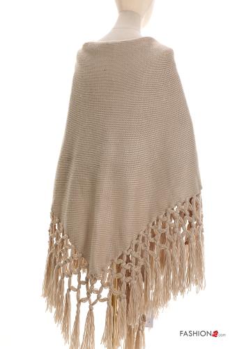 Poncho with fringe - ph 2