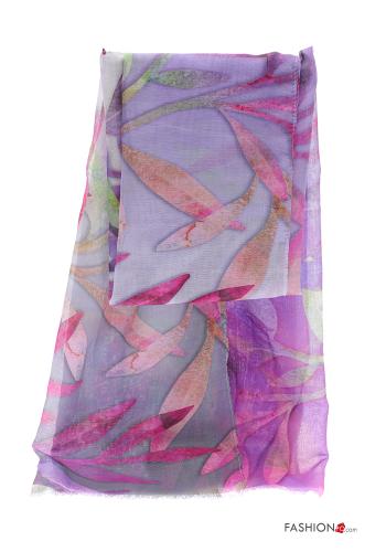 Leaf print Scarf - ph 2