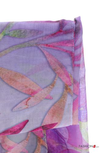 Leaf print Scarf - ph 3