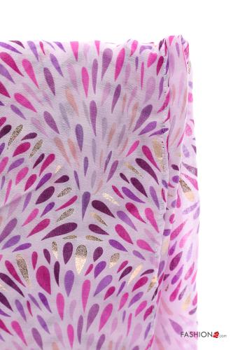 Abstract print Scarf - ph 3