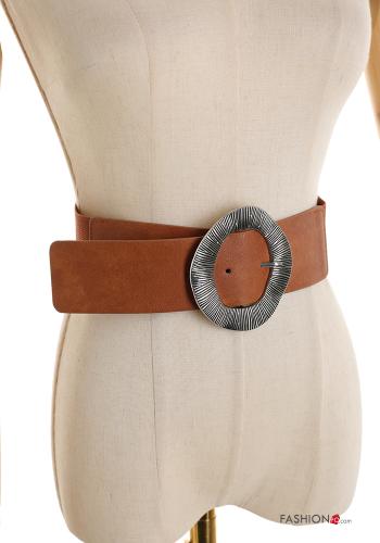 Cintura ecopelle con elastico - ph 4