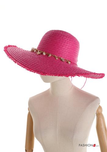 Cappello con ciondolo con frange con catena - ph 5