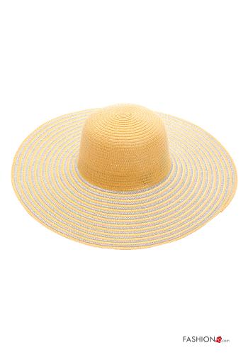 Chapeau lurex Imprimé à rayures