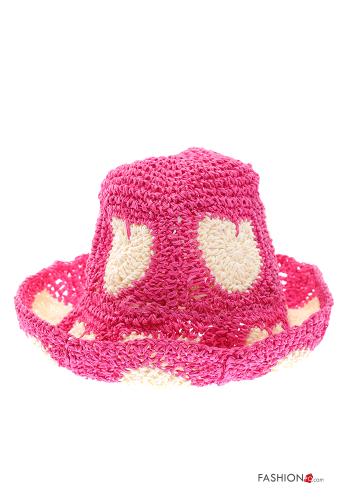 Sombrero estampado de corazón - ph 2