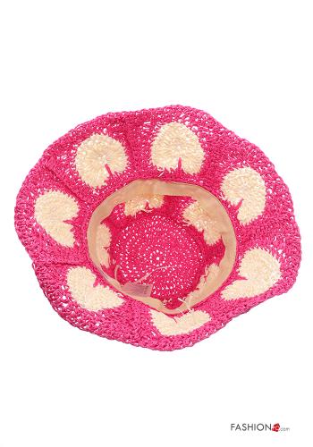 Sombrero estampado de corazón - ph 3