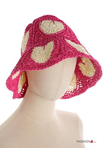 Sombrero estampado de corazón - ph 5