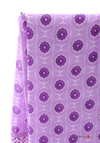 Sciarpa Fantasia stampata con frange - ph 3