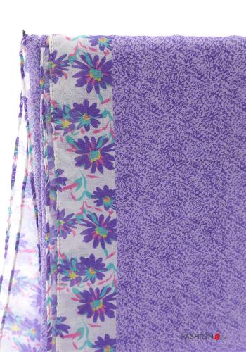 Bufanda Estampado Floral con flecos - ph 3