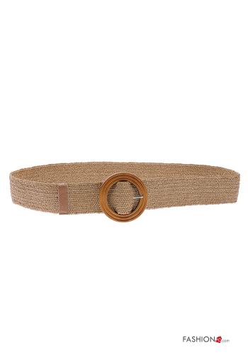 Belt with elastic