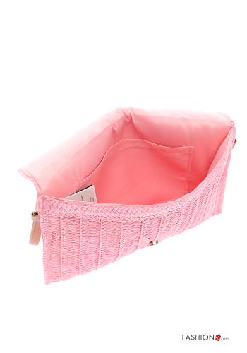 Bolso de mano con flecos con bandolera con cremallera - ph 5