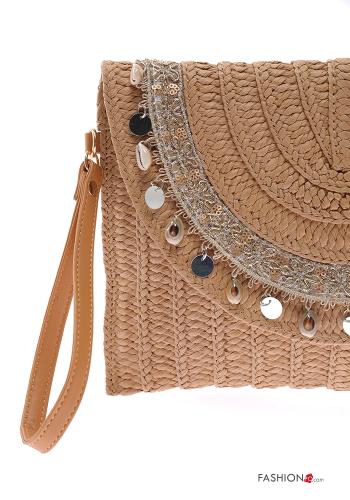 Bolso de mano con bandolera con colgante - ph 4