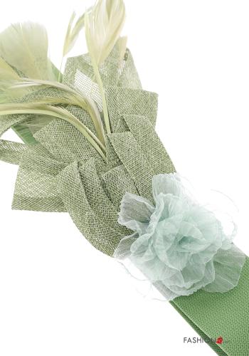 tulle Belt with elastic with feathers - ph 2