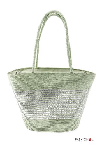 lurex beach Bag with zip - ph 3