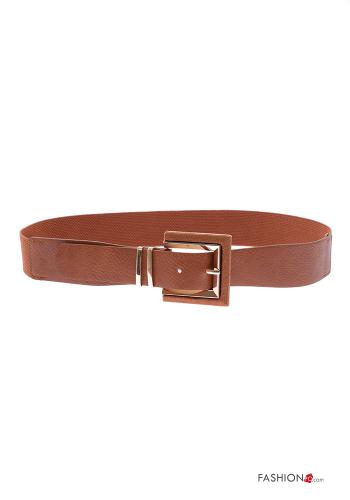 Genuine Leather Belt with elastic