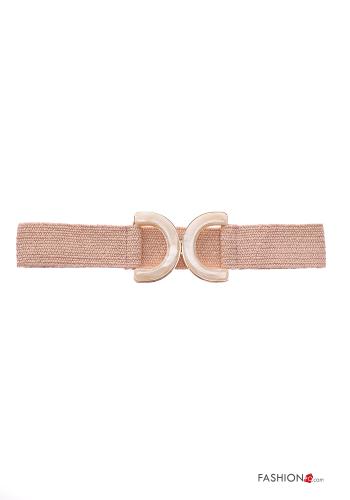 Belt with elastic