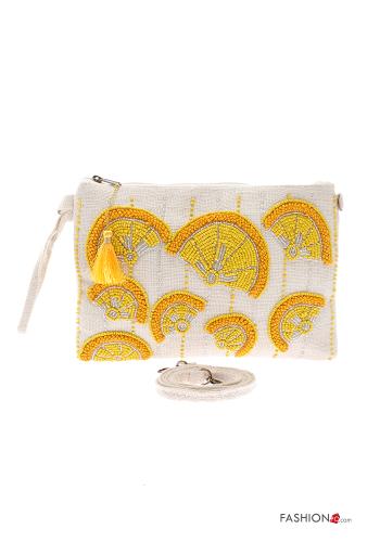 Cotton Bag with zip with shoulder strap