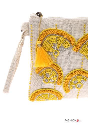 Cotton Bag with zip with shoulder strap - ph 4