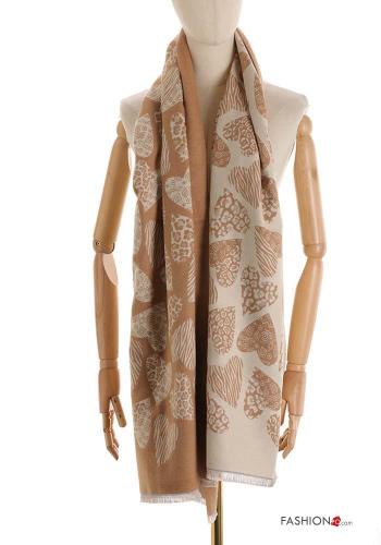 heart motif Scarf - ph 1