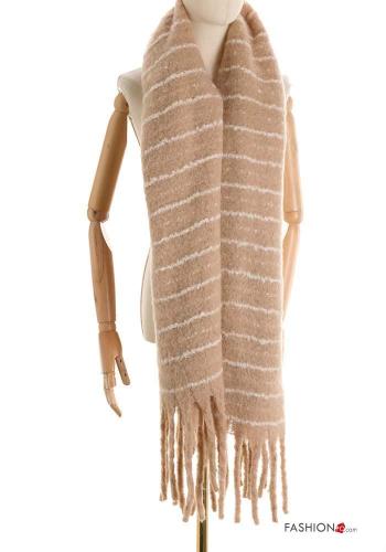 Sciarpa Fantasia righe con frange - ph 1