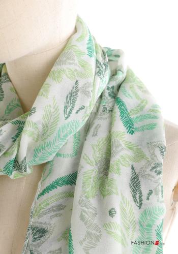 Bufanda Diseño impreso con flecos - ph 2