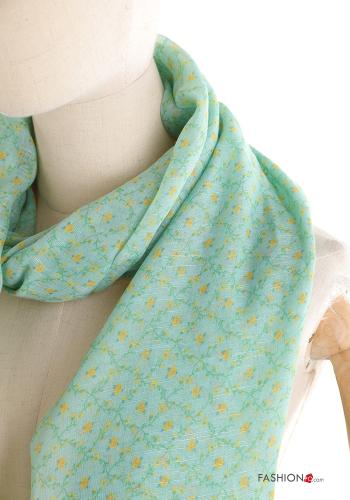 Bufanda Diseño impreso con flecos - ph 2