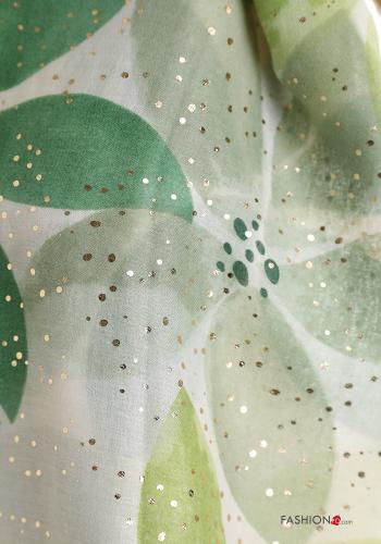 Bufanda De lurex Estampado Floral - ph 4