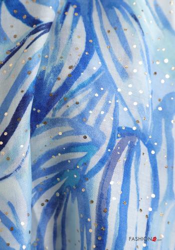 Abstract print lurex Scarf - ph 4