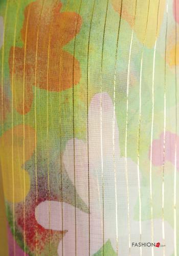 Bufanda De lurex Estampado Floral - ph 4