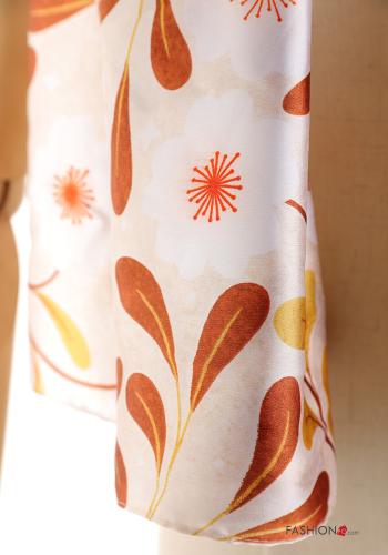Leaf print Scarf - ph 3