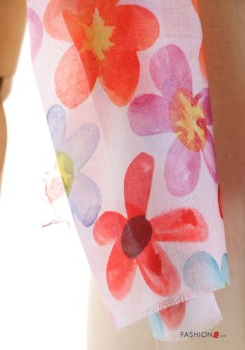 Blumenmuster Schal - ph 3