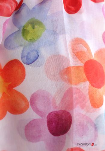 Blumenmuster Schal - ph 4