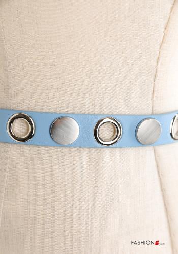 Cintura regolabile con fibbia con borchie - ph 3