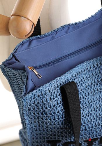 Cotton Shopper (Tote) with zip - ph 3