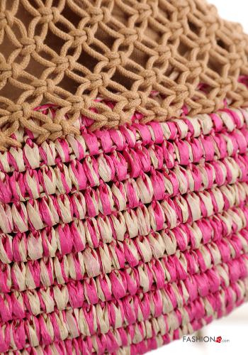 Besticktes Muster Strand Tasche aus Baumwolle - ph 3