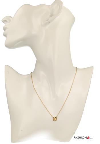 Animal motif adjustable Necklace with pendant - ph 1